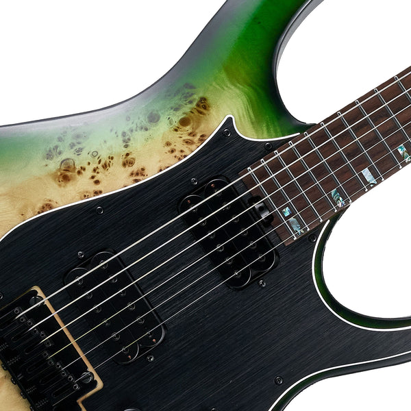 Mooer GTRS M810 Intelligent Guitar (Green Burst)