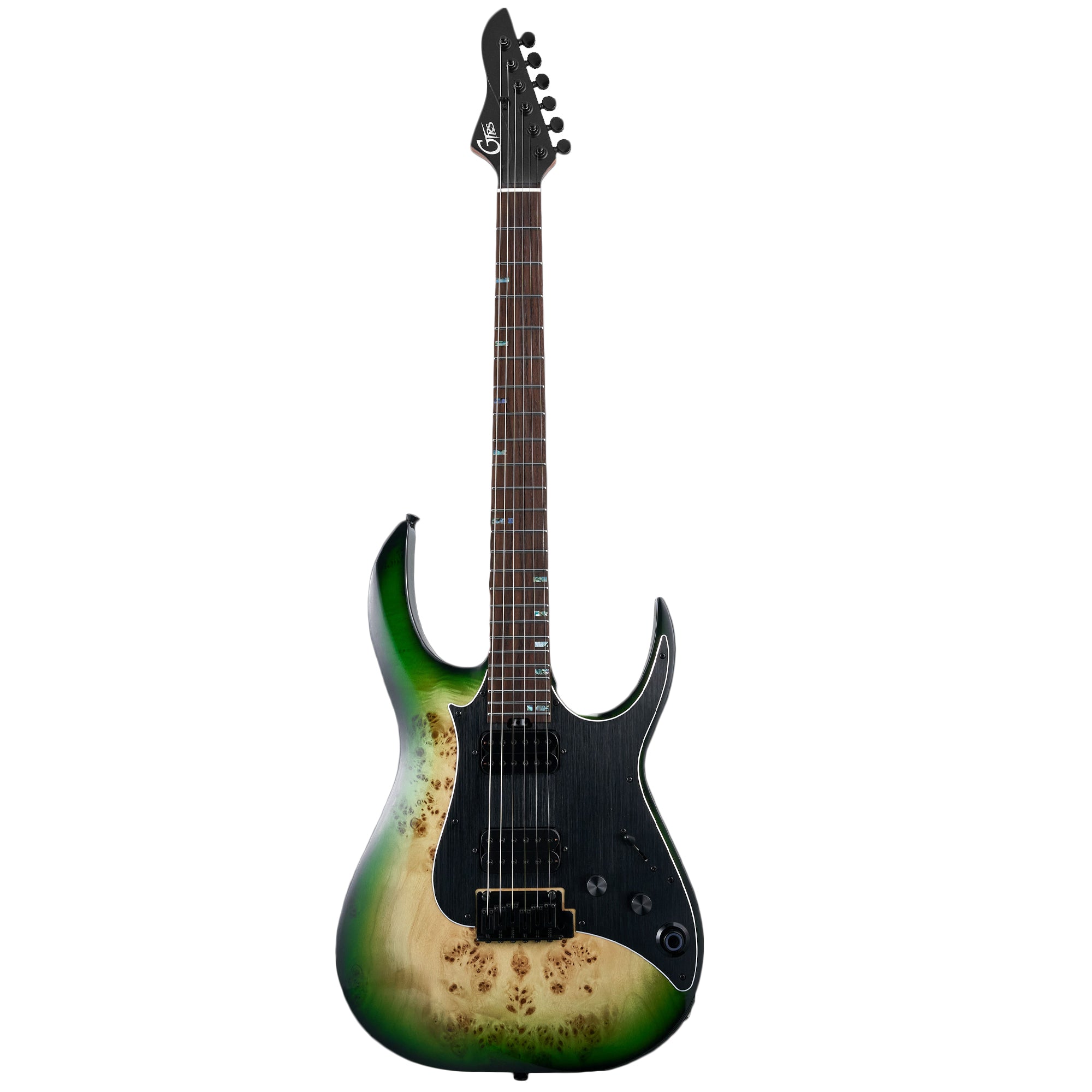 Mooer GTRS M810 Intelligent Guitar (Green Burst)