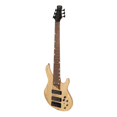 J&D Luthiers '48 Series' 6-String Contemporary Active Electric Bass Guitar (Natural Satin)-JD-4806-ASH