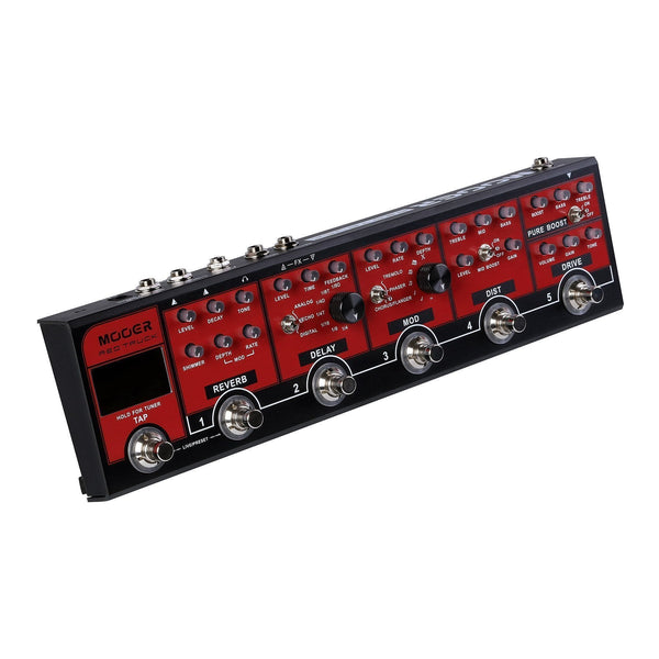 Mooer 'Red Truck' Guitar Multi-Effects Pedal – Muso City