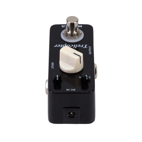 mooer tremolo pedal Mooer Trelicopter Optical Tremolo Micro Guitar Effects Pedal – Muso City