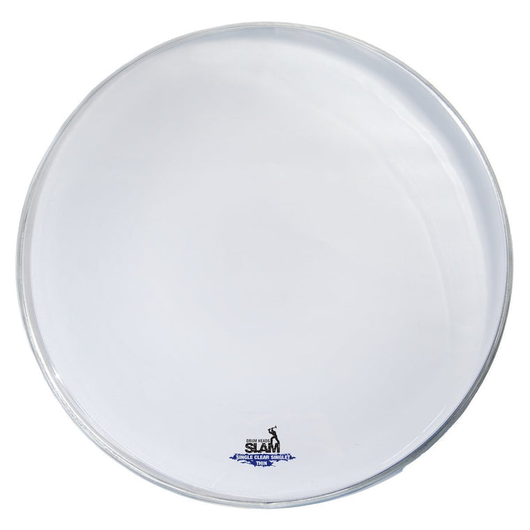 Slam Single Ply Clear Thin Weight Drum Head (10