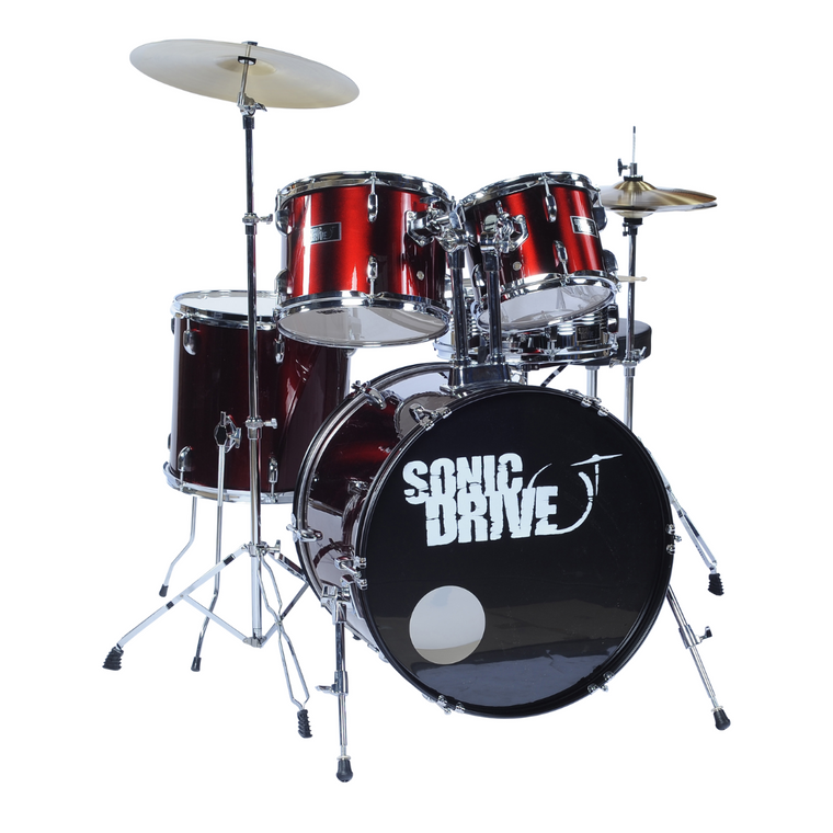 Sonic Drive 5-Piece Rock Drum Kit with 22