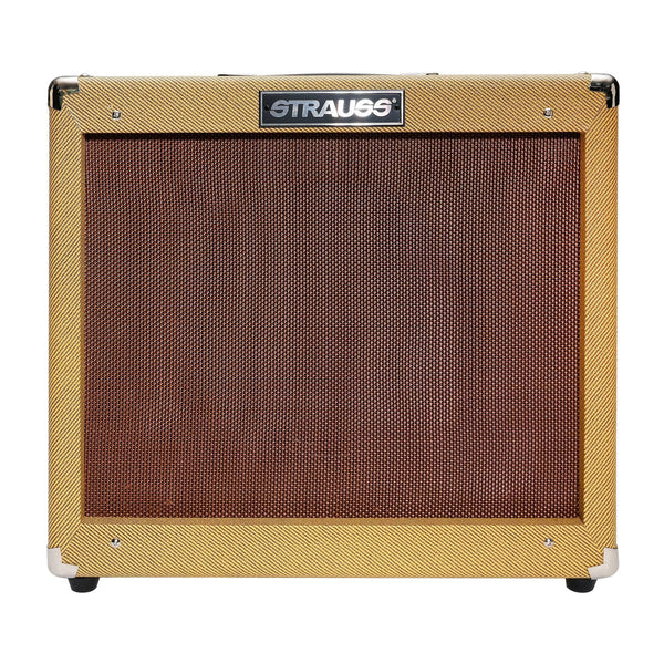 Strauss 'Legacy Vintage' 50 Watt Combo Solid State Guitar Amplifier (Tweed)-SLA-V50RG-TWD