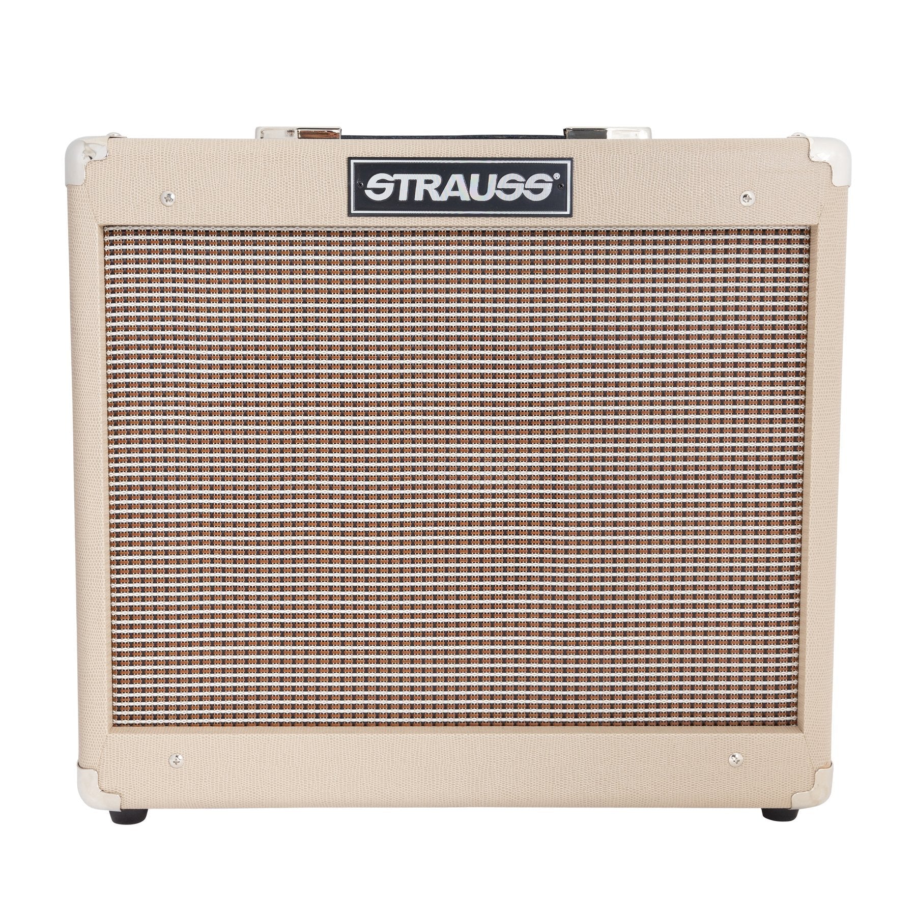 Strauss SVT-15R 15 Watt Combo Valve Amplifier with Reverb (Cream)-SVT-15R-CRM