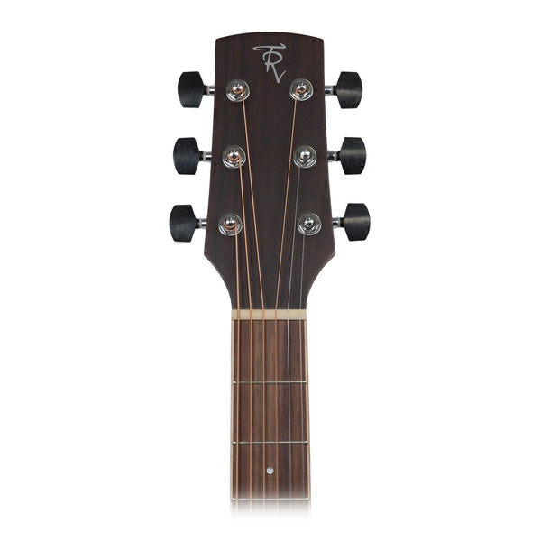 Timberidge '1 Series' Spruce Solid Top Acoustic-Electric Small Body Cutaway Guitar (Natural Satin)