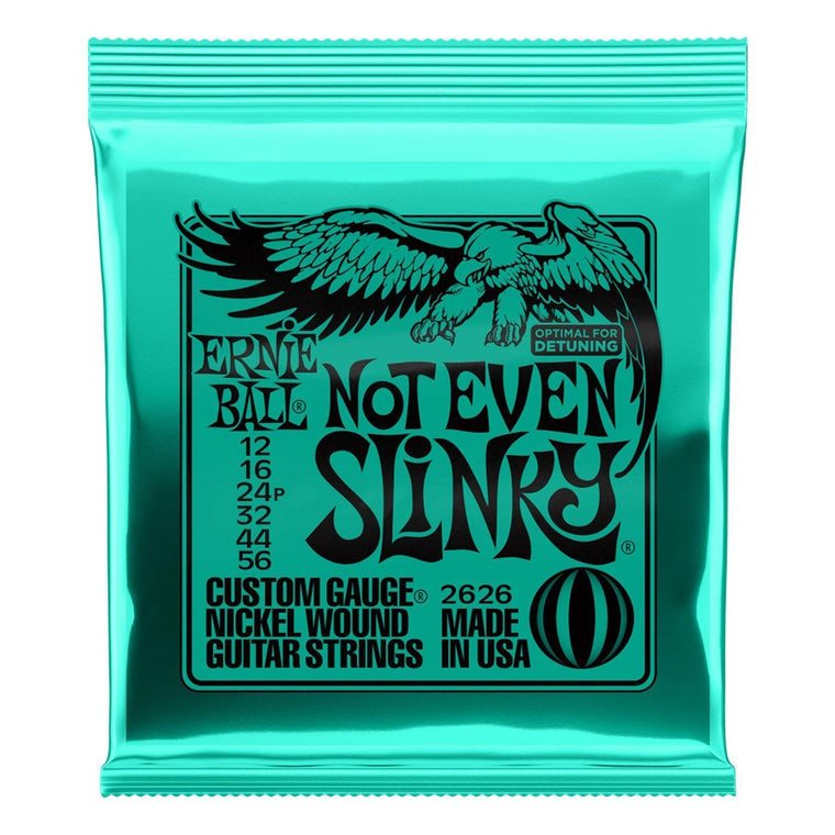 Ernie Ball 2626 Not Even Slinky Nickel Wound Electric Guitar Strings (12-56)