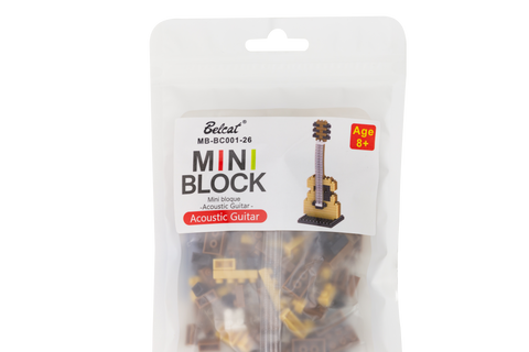 Belcat Mini Block Acoustic Guitar Building Set