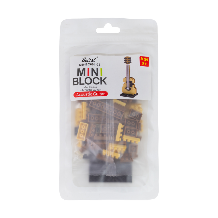 Belcat Mini Block Acoustic Guitar Building Set