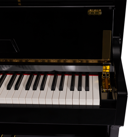 CROWN CDP-901-BLK UPRIGHT DIGITAL PIANO (Gloss Black)