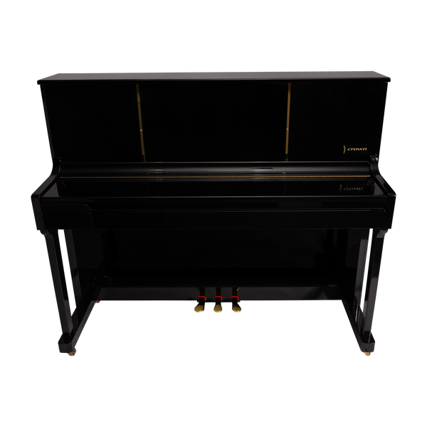 CROWN CDP-901-BLK UPRIGHT DIGITAL PIANO (Gloss Black)