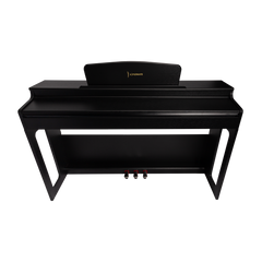 CROWN CDP-906-BLK UPRIGHT DIGITAL PIANO (Black)