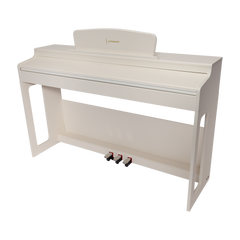 CROWN CDP-906-BLK UPRIGHT DIGITAL PIANO (White)