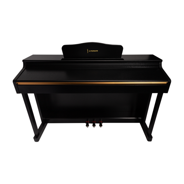 CROWN CDP-913-BLK UPRIGHT DIGITAL PIANO (Black)