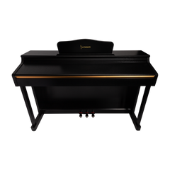 CROWN CDP-913-BLK UPRIGHT DIGITAL PIANO (Black)