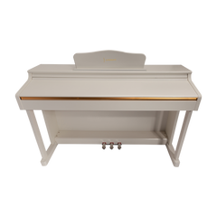 CROWN CDP-913-WHT UPRIGHT DIGITAL PIANO (White)