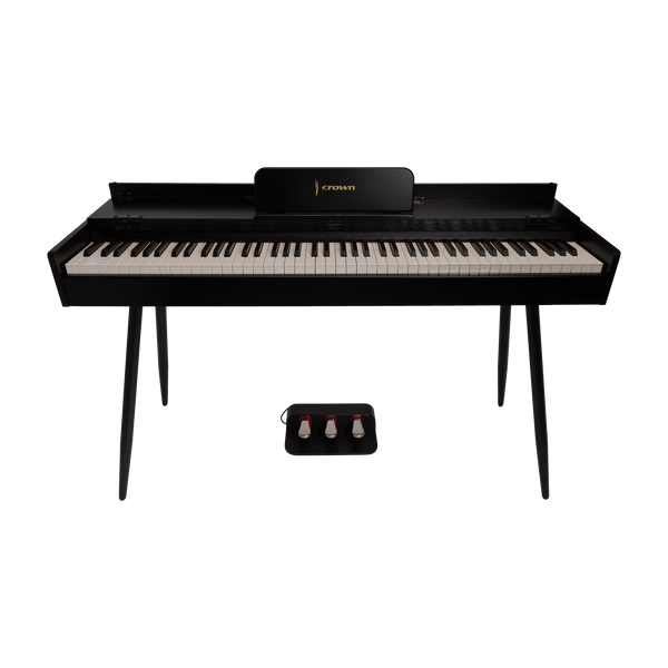 CROWN CMDP-919-BLK 88 NOTE PORTABLE DIGITAL PIANO (BLACK)
