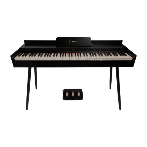 CROWN CMDP-919-BLK 88 NOTE PORTABLE DIGITAL PIANO (BLACK)