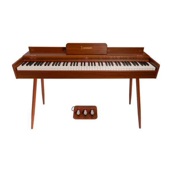 CROWN CMDP-919-BLK 88 NOTE PORTABLE DIGITAL PIANO (WOODGRAIN)