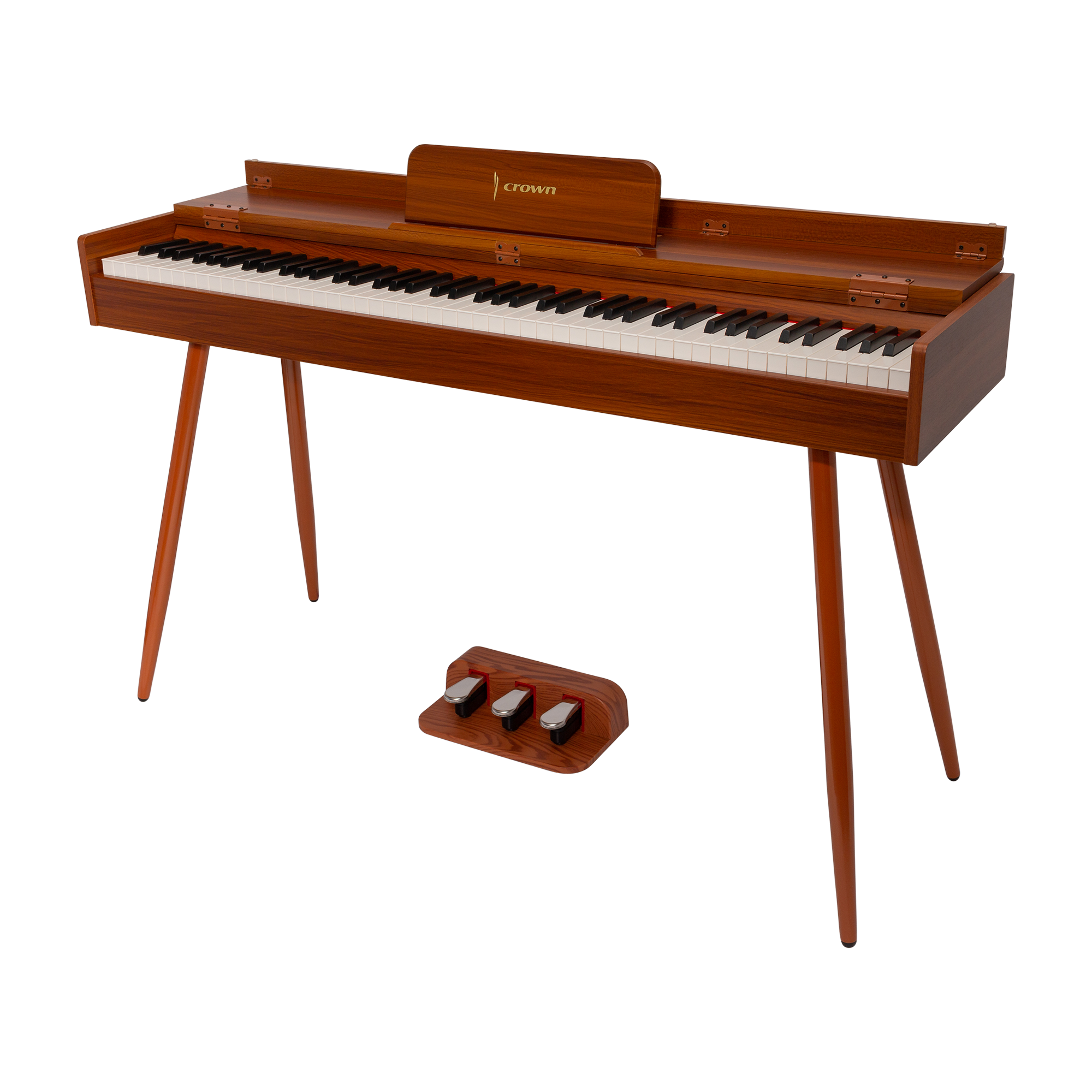 CROWN CMDP-919-BLK 88 NOTE PORTABLE DIGITAL PIANO (WOODGRAIN)
