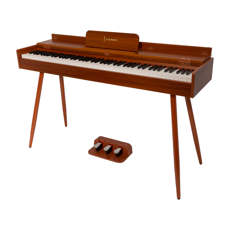 CROWN CMDP-919-BLK 88 NOTE PORTABLE DIGITAL PIANO (WOODGRAIN)