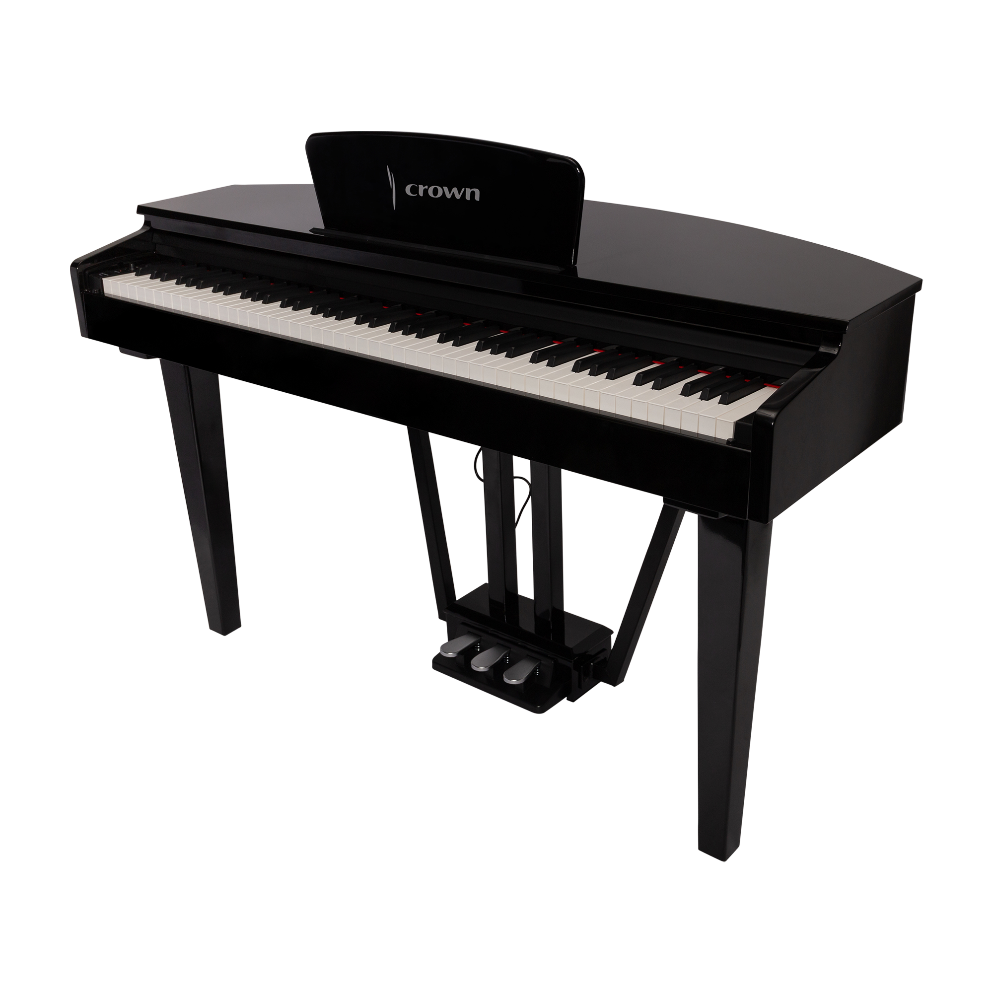 CROWN CMG-1-BLK DIGITAL GRAND PIANO (Gloss Black)