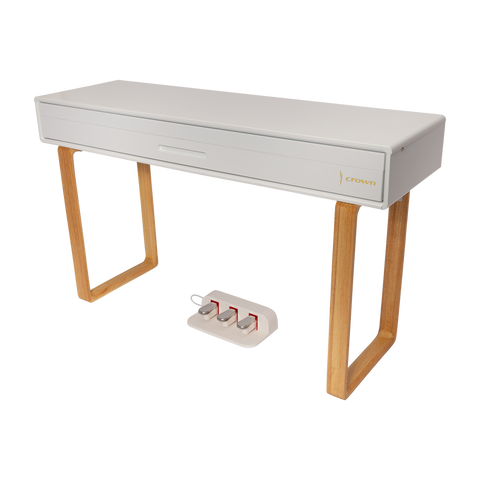 CROWN CMPD-801-WHT UPRIGHT DIGITAL PIANO (White)