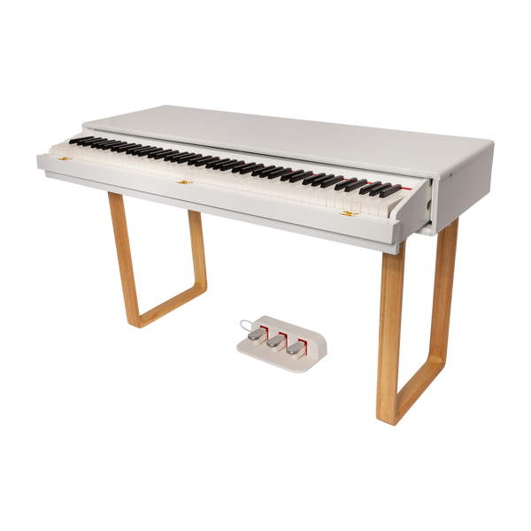 CROWN CMPD-801-WHT UPRIGHT DIGITAL PIANO (White)