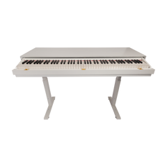 CROWN CMPD-822 HEIGHT ADJUSTABLE HIDEAWAY DIGITAL PIANO (White)