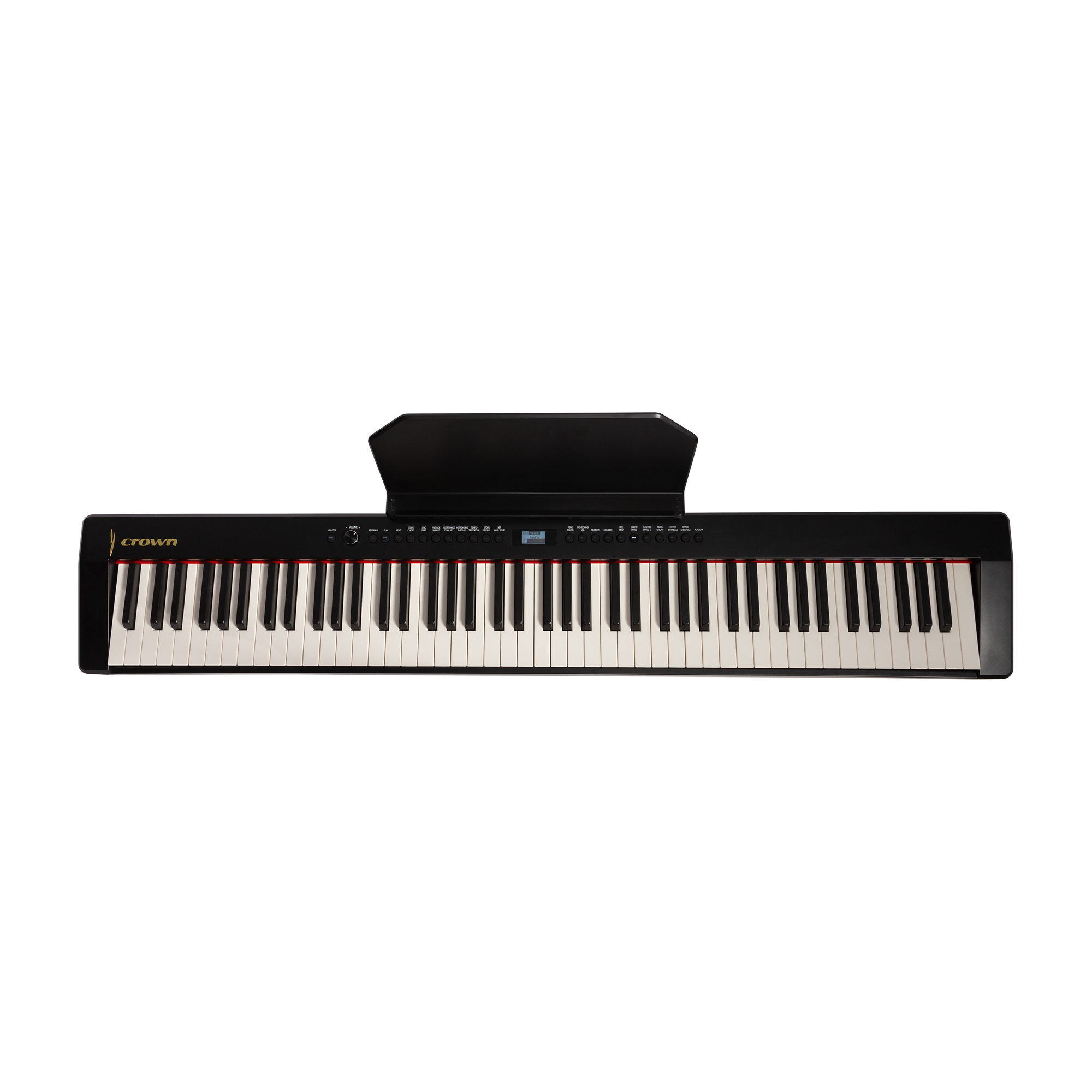 CROWN CPP-811-BLK 88 NOTE PORTABLE DIGITAL PIANO (BLK)