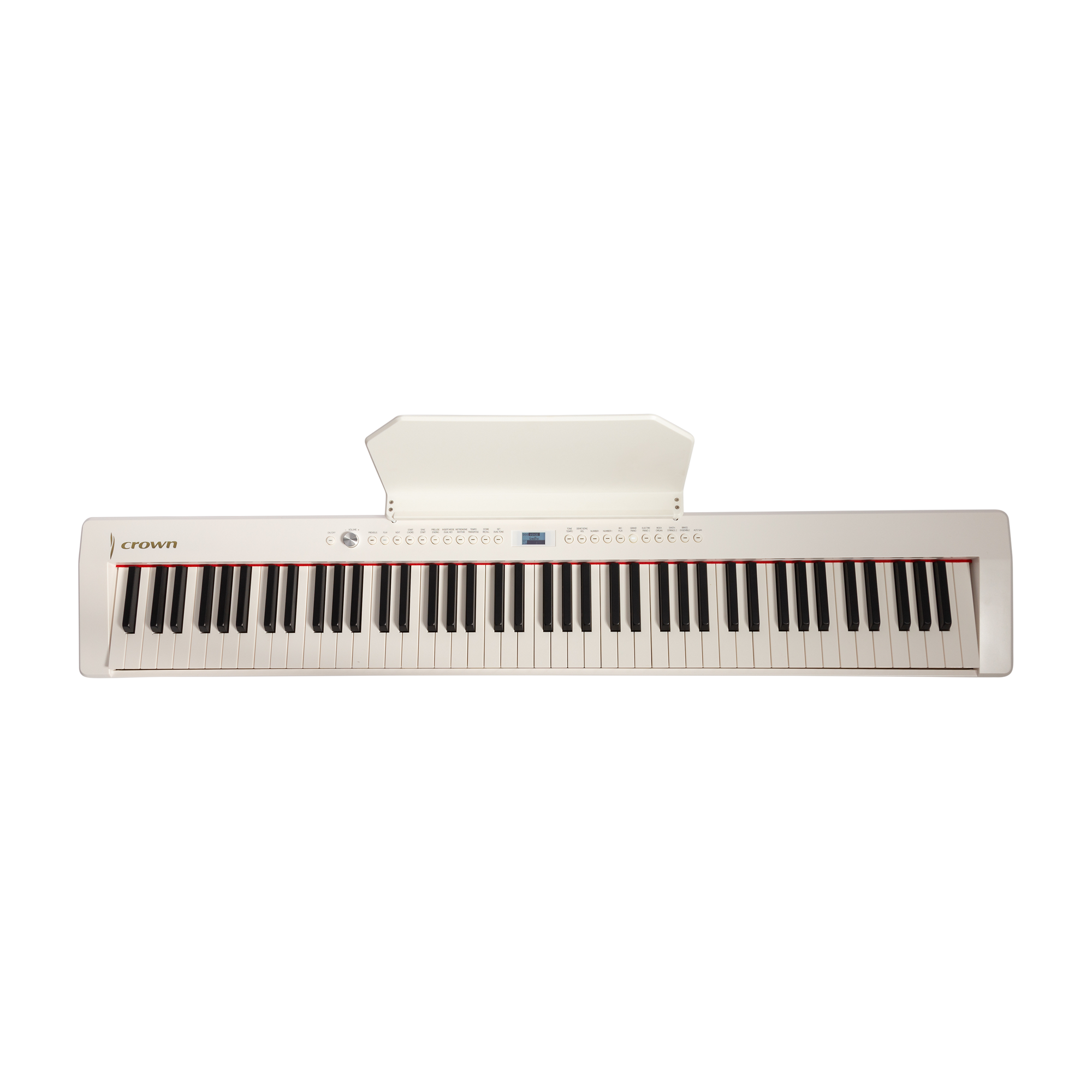 CROWN CPP-811-BLK 88 NOTE PORTABLE DIGITAL PIANO (WHITE)