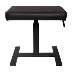 CROWN HYDRAULIC PIANO BENCH - HEIGHT ADJUSTABLE CPS-63P-BLK