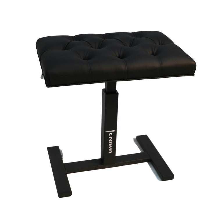 CROWN PIANO BENCH - HEIGHT ADJUSTABLE CPS-62P-BLK