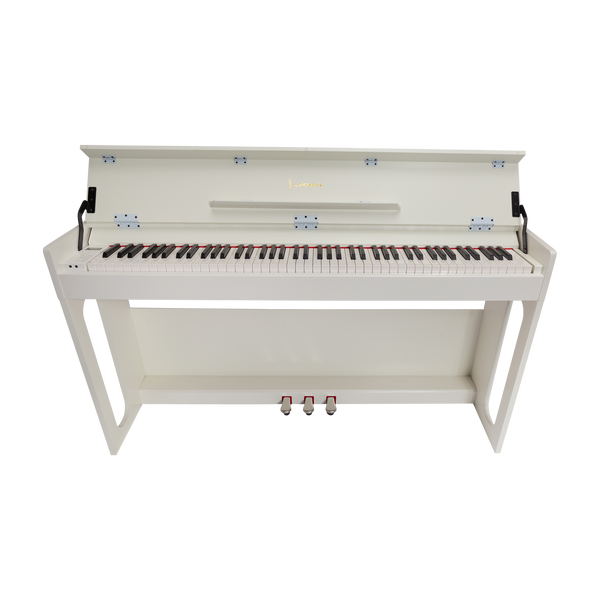 Crown CDP806 – 88-Key Weighted Digital Piano (Gloss White)