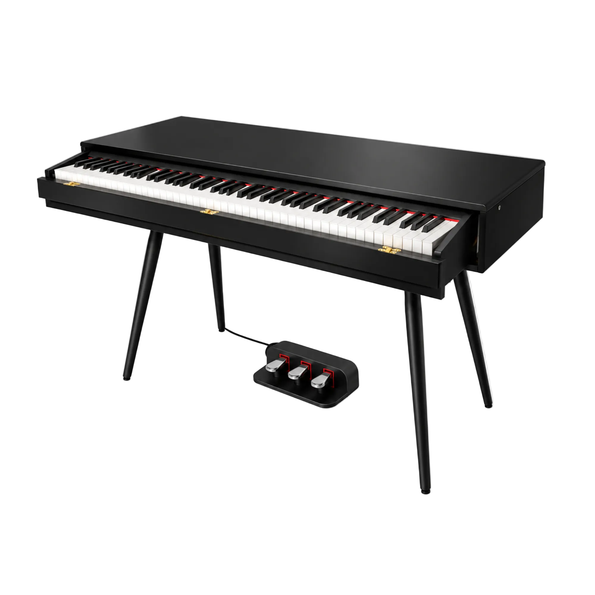 Crown CMDP-916 Upright Hideaway Digital Piano (Black)