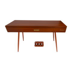 Crown CMDP-916 Upright Hideaway Digital Piano (Woodgrain)