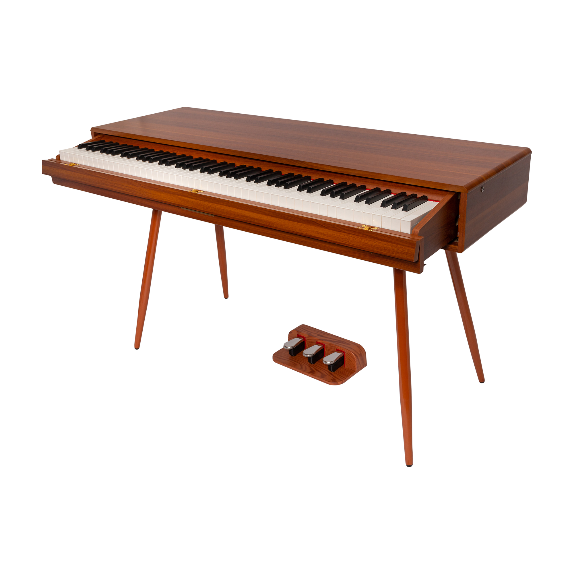 Crown CMDP-916 Upright Hideaway Digital Piano (Woodgrain)