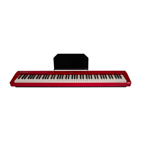 Crown CPP-811 Portable 88-Key Weighted Digital Piano (Red)