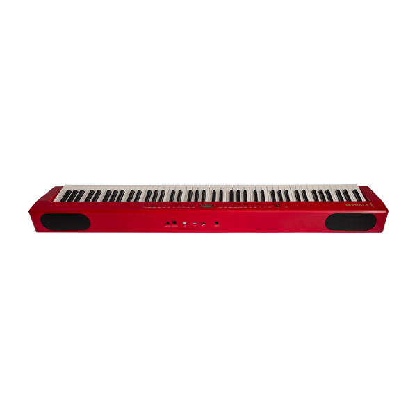 Crown CPP-811 Portable 88-Key Weighted Digital Piano (Red)