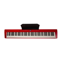 Crown CPP-811 Portable 88-Key Weighted Digital Piano (Red)