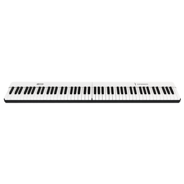 Crown Portable Magnetic Split Digital Piano (White)