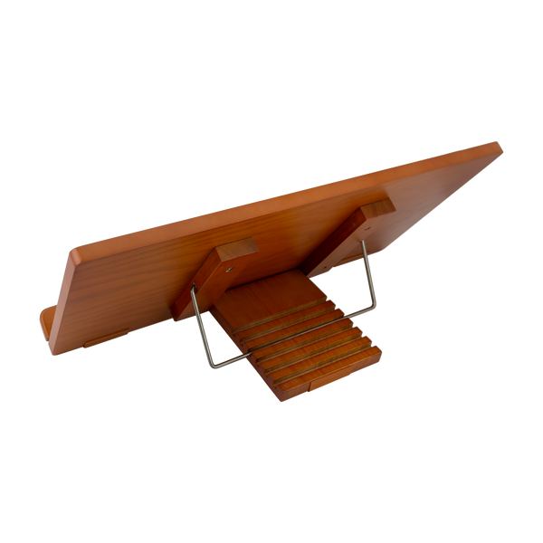 Crown Wooden Music Holder for Digital Pianos Woodgrain