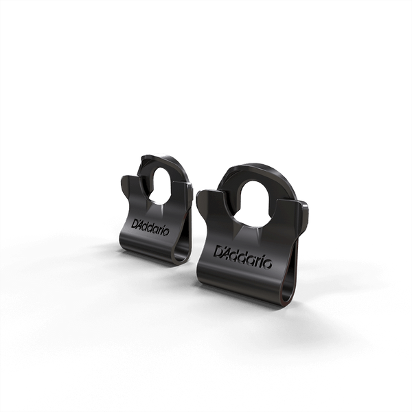 D'Addario PW-DLC-01 Dual-Lock Strap Locks (Black)