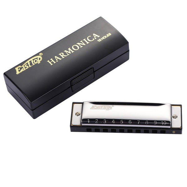 East Top 10 Hole Diatonic Harmonica Beginners Kids G