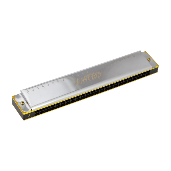 East Top 24 Hole Accent Tremolo Harmonica C