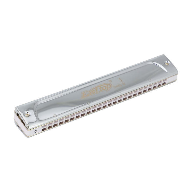East Top 24 Hole Professional Tremolo Harmonica G