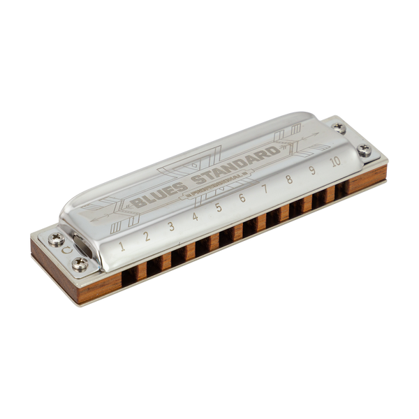 East Top PRO10 10 Hole Blues Standard Harmonica A