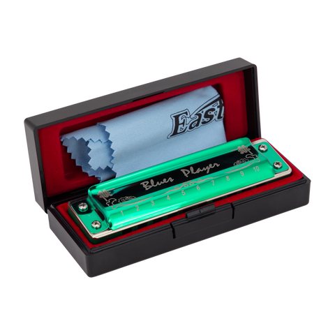 East Top PRO20 10 Hole Blues Player Harmonica C