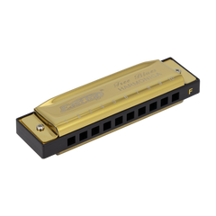 East Top Set of 7 Blues Harmonica's with Case