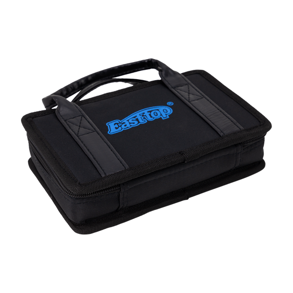 East Top Set of 7 Blues Harmonica's with Case